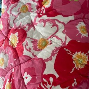 Lilly Pulitzer xGarnett Hill twin Scarlett Begonia